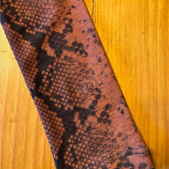 Snakeskin Print Topshop Bodycon dress - Picture 4 of 5